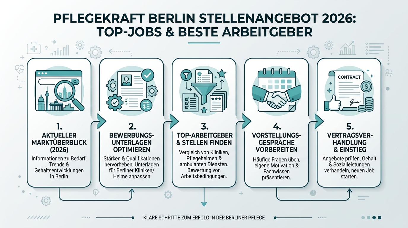 Infografik: pflegekraft berlin stellenangebot