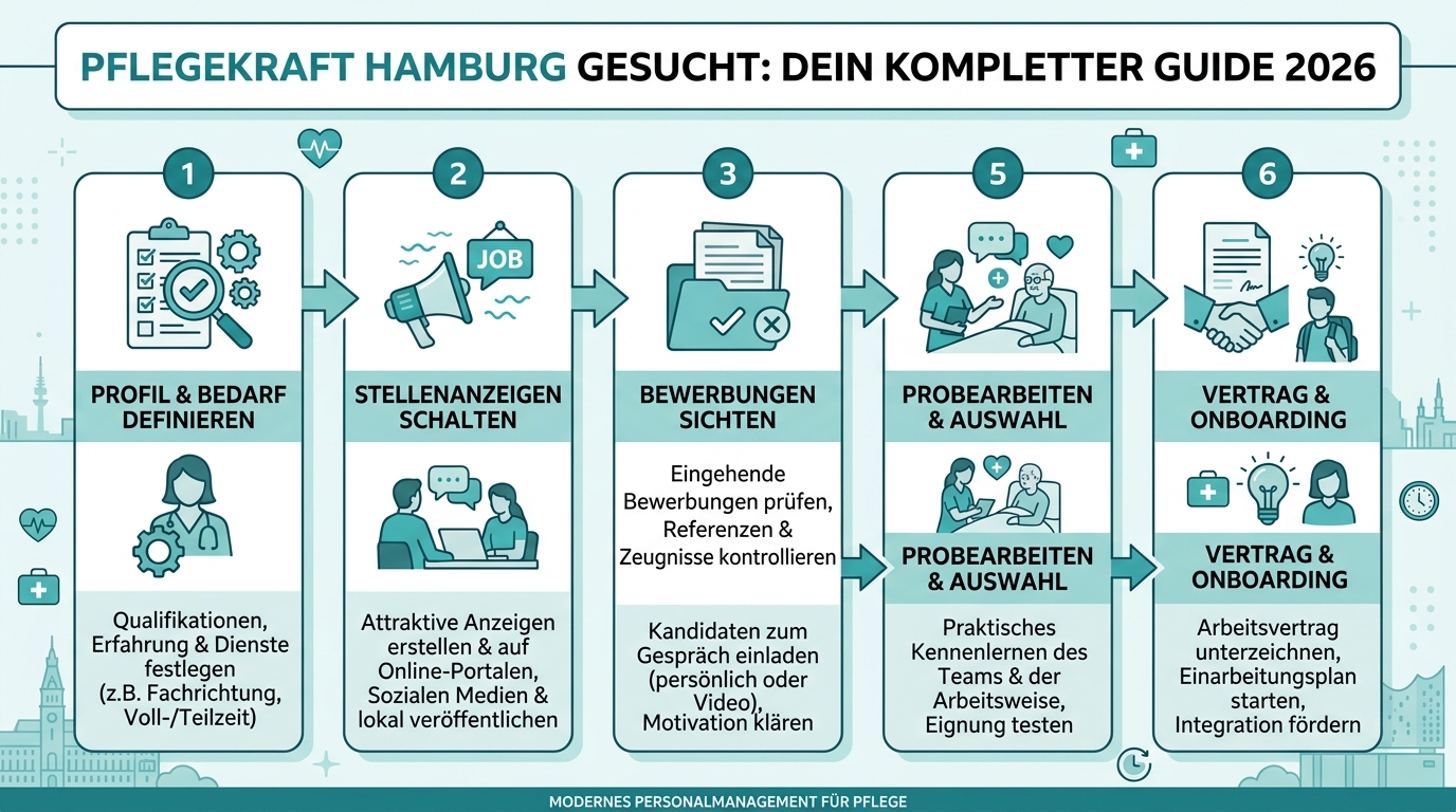 Infografik: pflegekraft hamburg gesucht