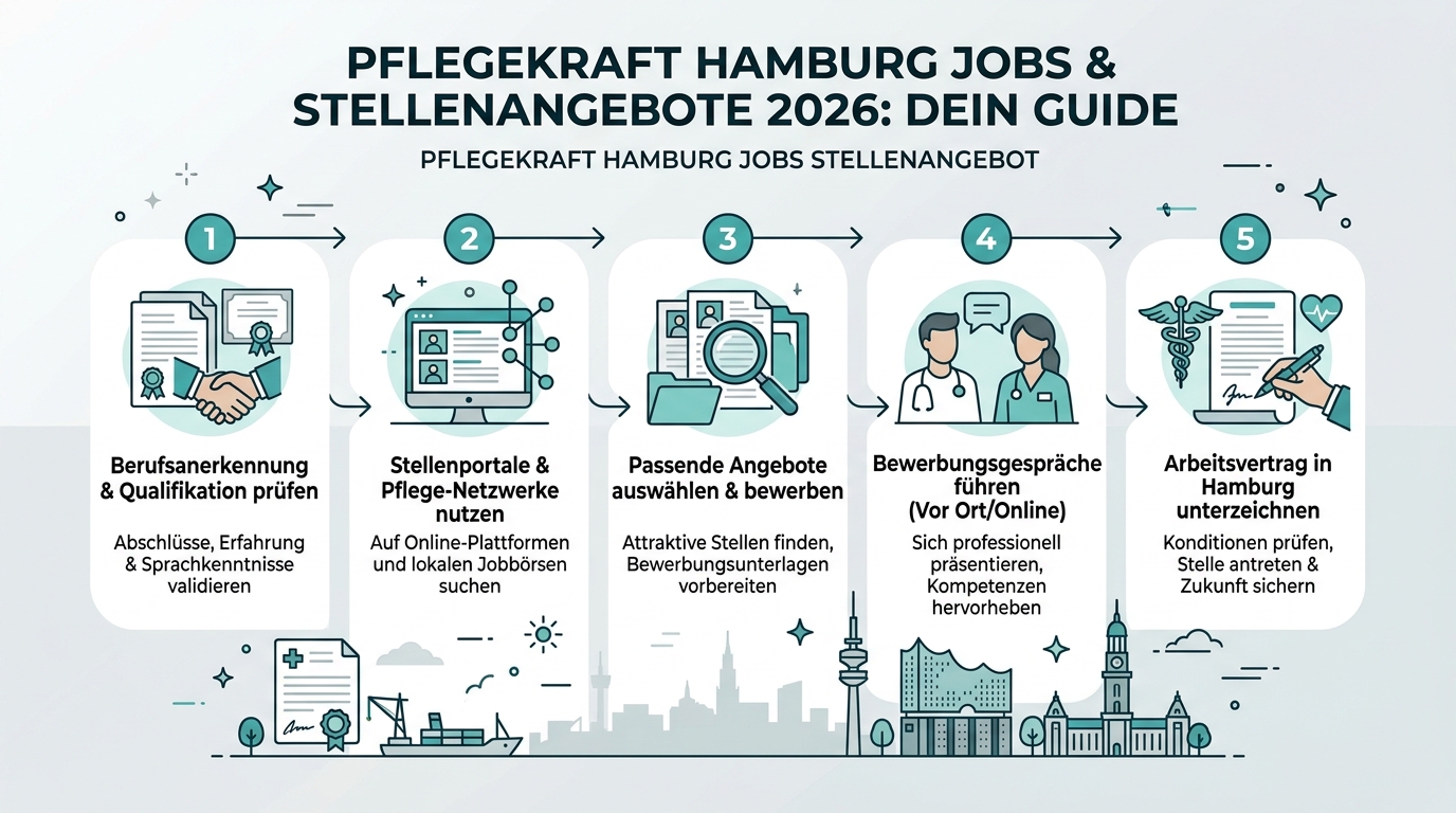 Infografik: pflegekraft hamburg jobs stellenangebot