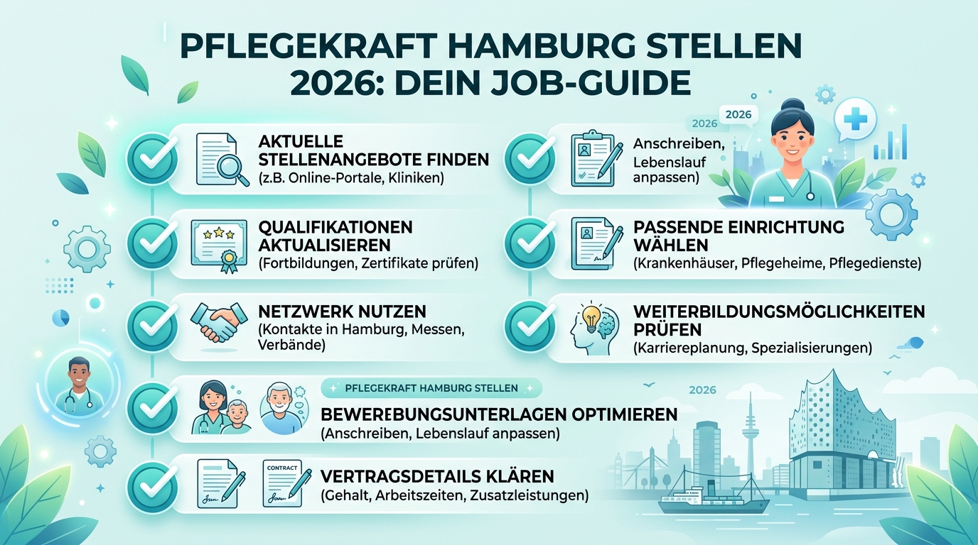 Infografik: pflegekraft hamburg stellen