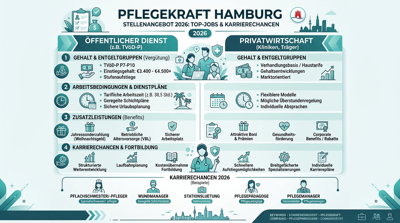 Infografik: pflegekraft hamburg stellenangebot