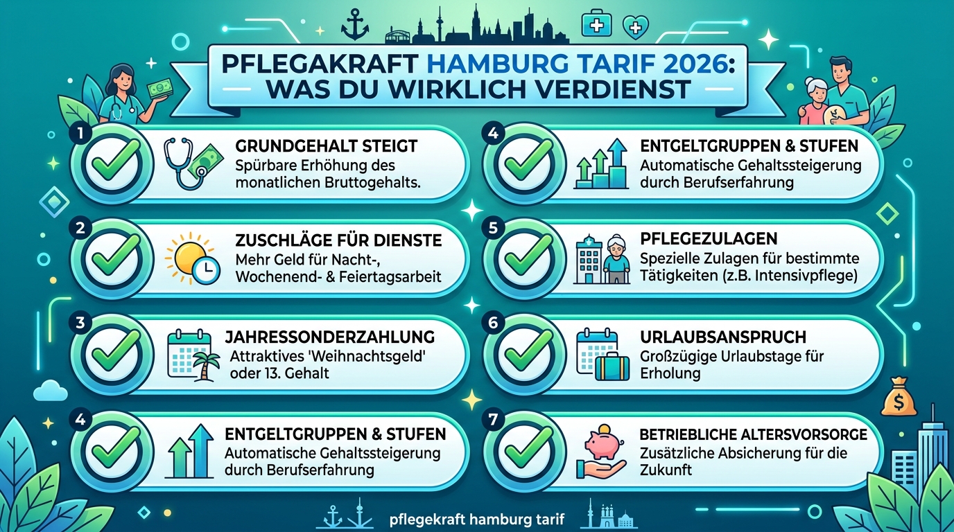 Infografik: pflegekraft hamburg tarif