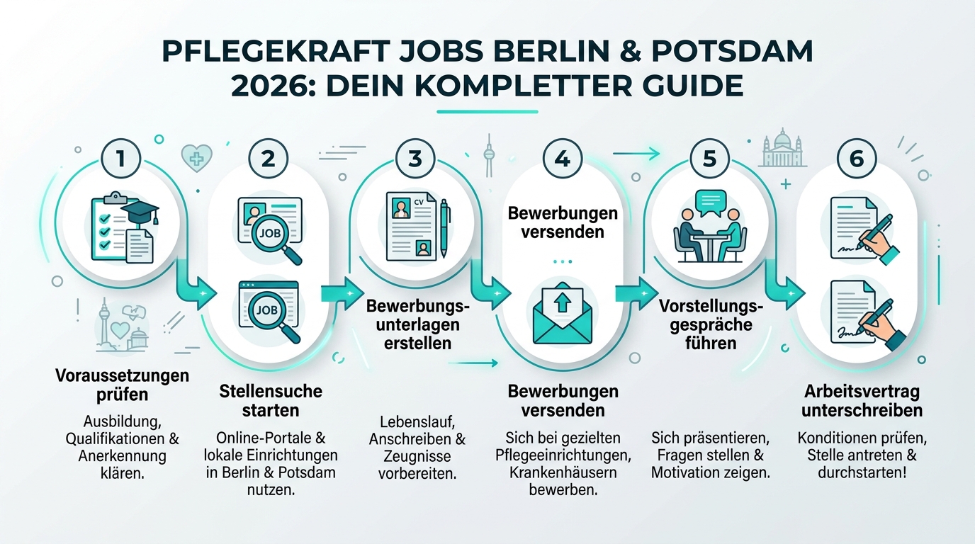 Infografik: pflegekraft jobs berlin potsdam