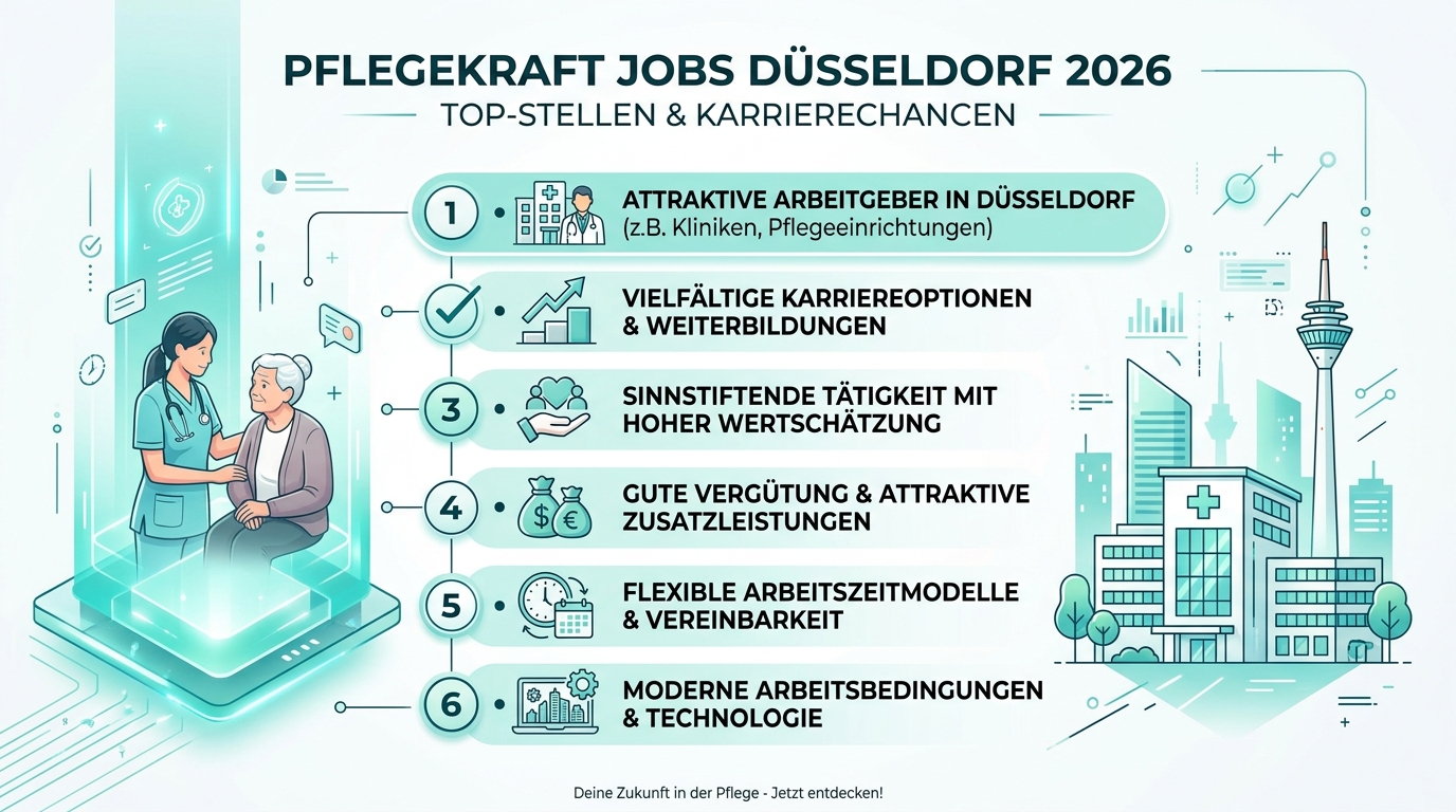 Infografik: pflegekraft jobs düsseldorf