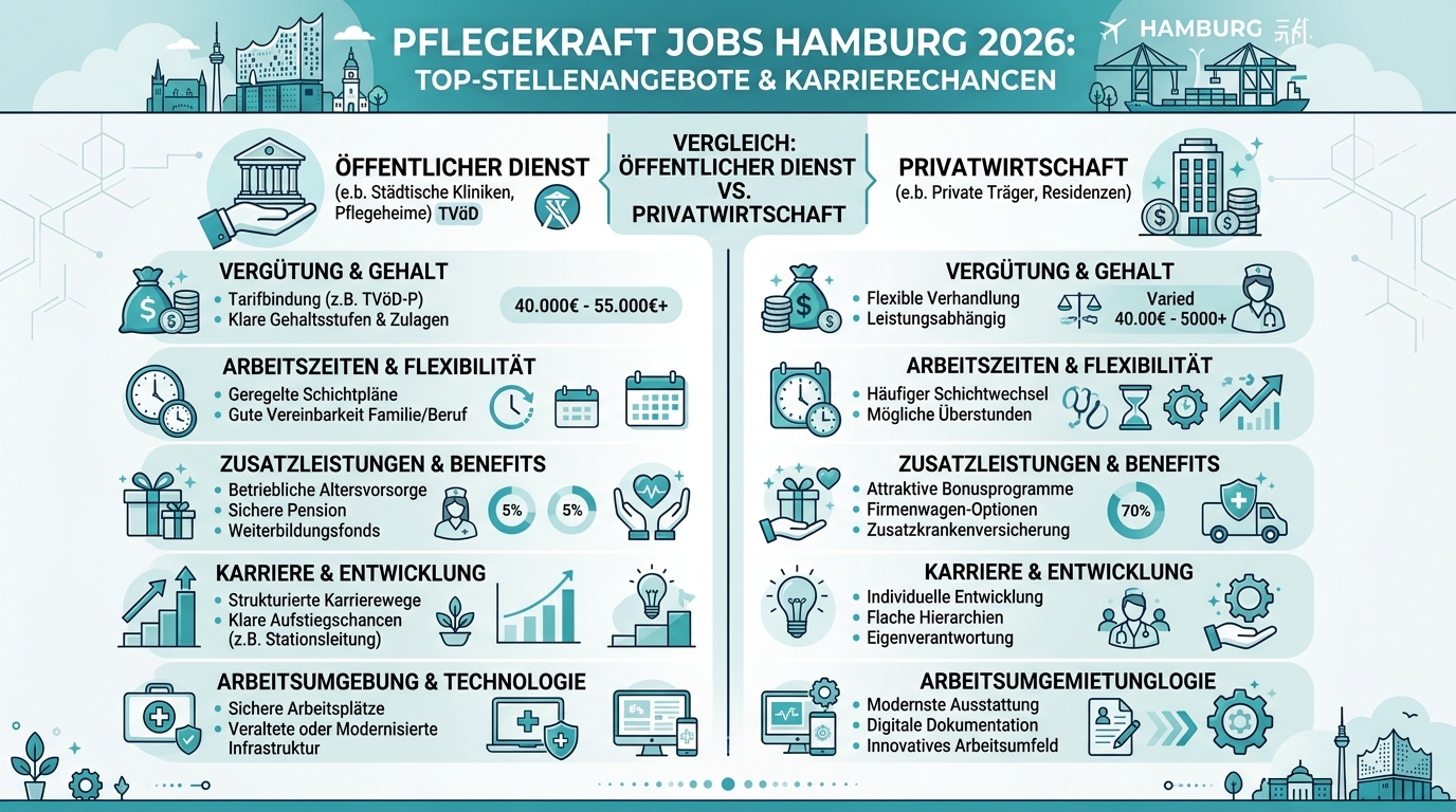 Infografik: pflegekraft jobs hamburg stellenangebote