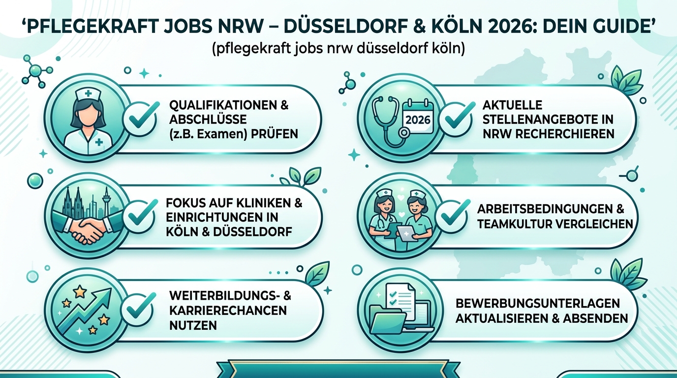 Infografik: pflegekraft jobs nrw düsseldorf köln