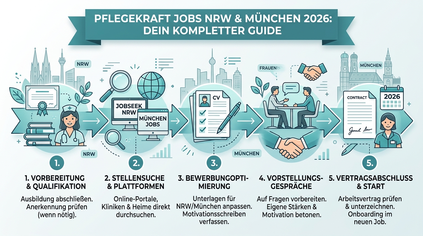 Infografik: pflegekraft jobs nrw münchen