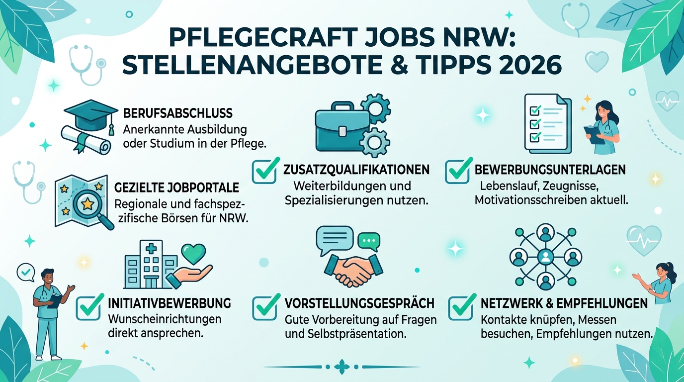 Infografik: pflegekraft jobs nrw stellenangebote