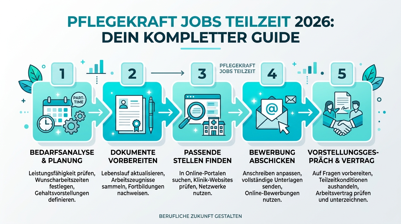 Infografik: pflegekraft jobs teilzeit