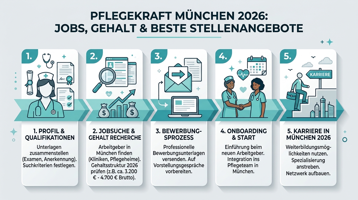 Infografik: pflegekraft münchen