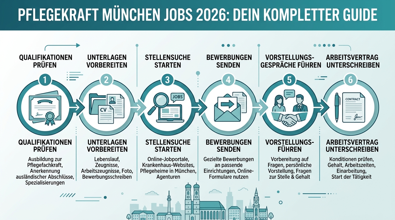 Infografik: pflegekraft münchen jobs