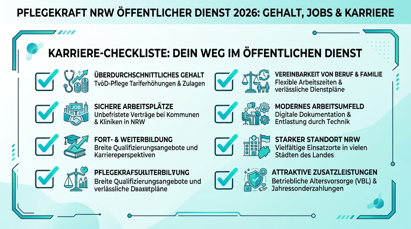 Infografik: pflegekraft nrw öffentlicher dienst