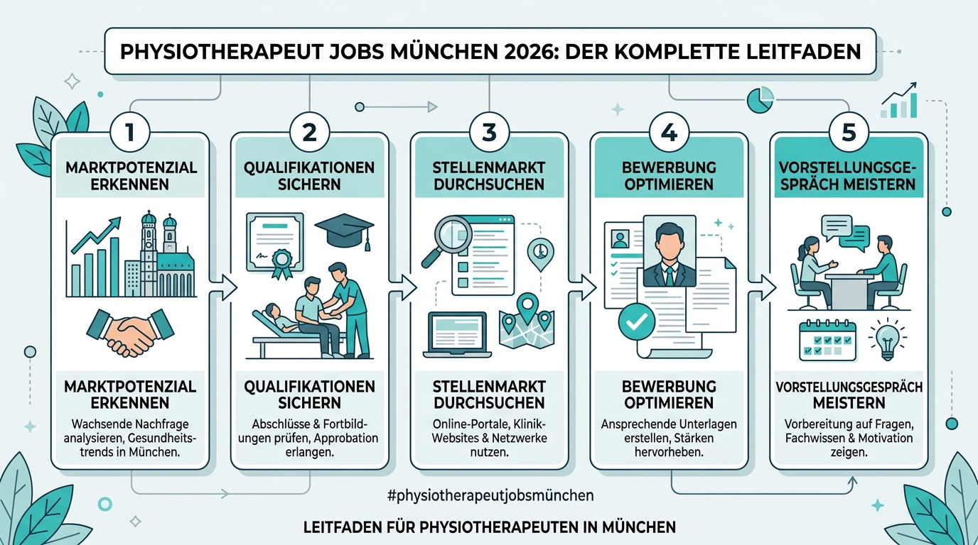 Infografik: physiotherapeut jobs münchen
