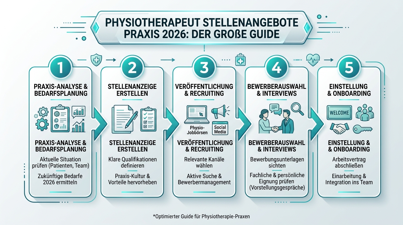 Infografik: physiotherapeut stellenangebote praxis