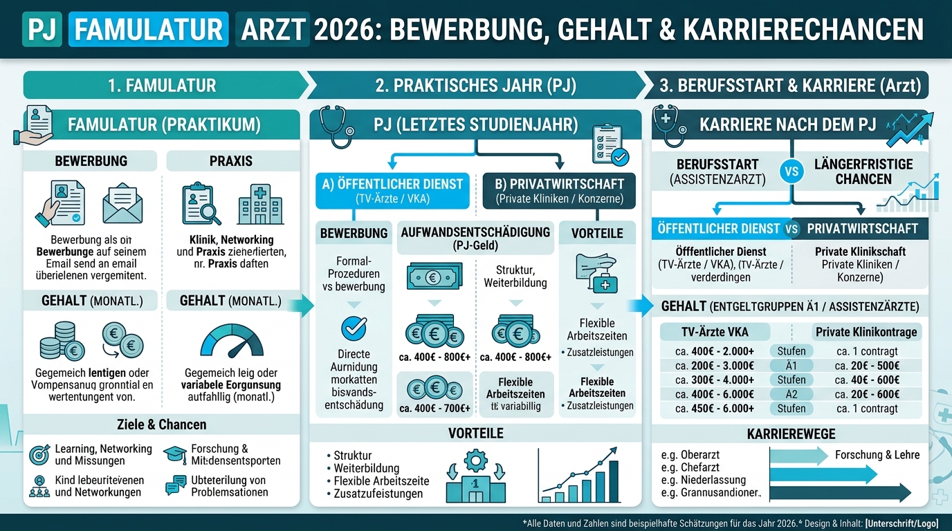 Infografik: pj famulatur arzt