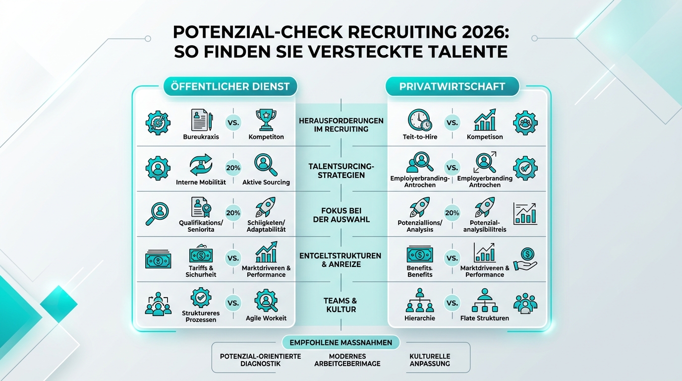 Potenzial-Check Recruiting 2026: So finden Sie versteckte Talente Infografik: potenzial-check recruiting