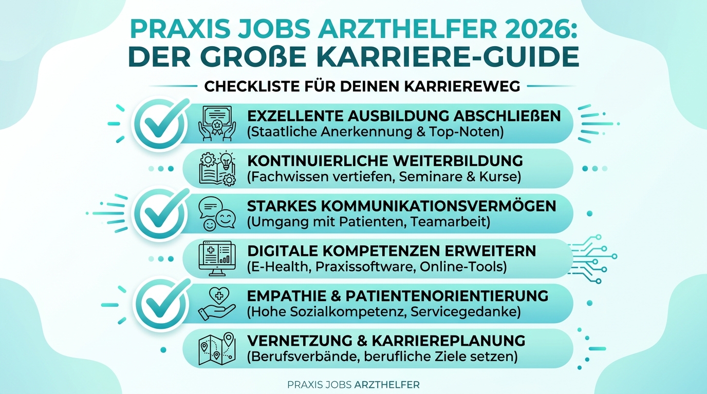 Infografik: praxis jobs arzthelfer