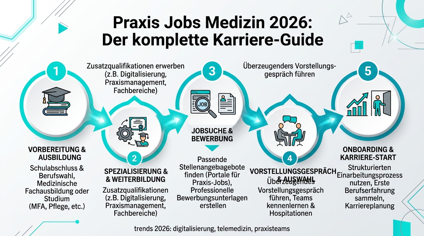 Infografik: praxis jobs medizin