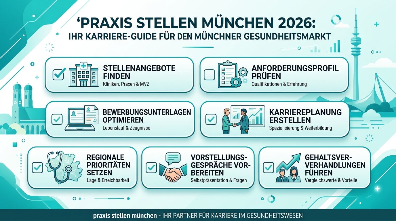 Infografik: praxis stellen münchen