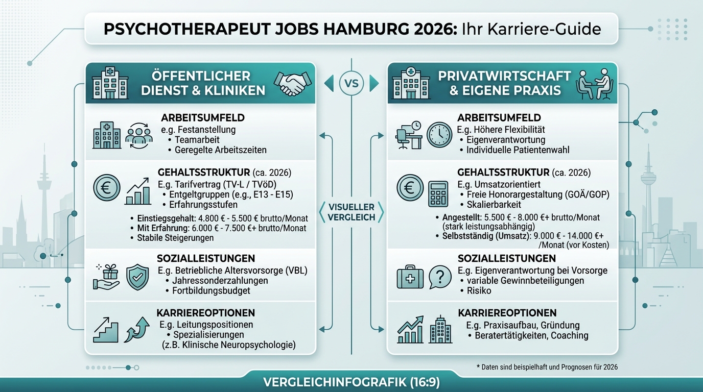 Infografik: psychotherapeut jobs hamburg