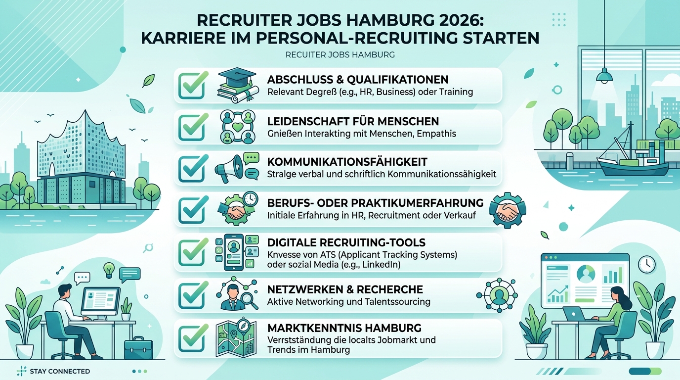 Recruiter Jobs Hamburg 2026: Karriere im Personal-Recruiting starten Infografik: recruiter jobs hamburg