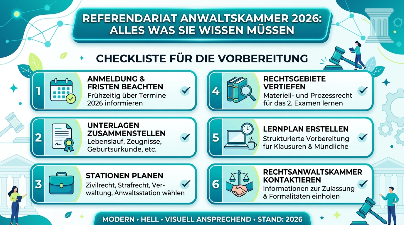 Infografik: referendariat anwaltskammer