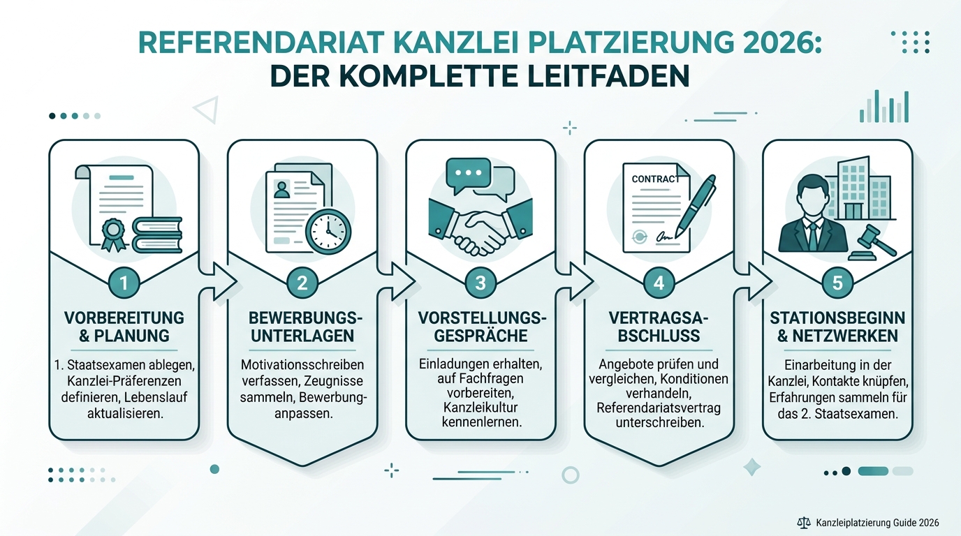 Infografik: referendariat kanzlei platzierung