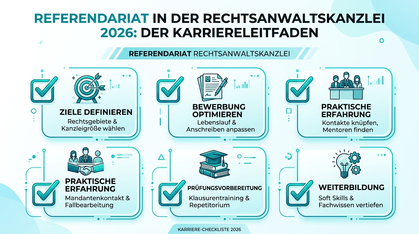 Infografik: referendariat rechtsanwaltskanzlei