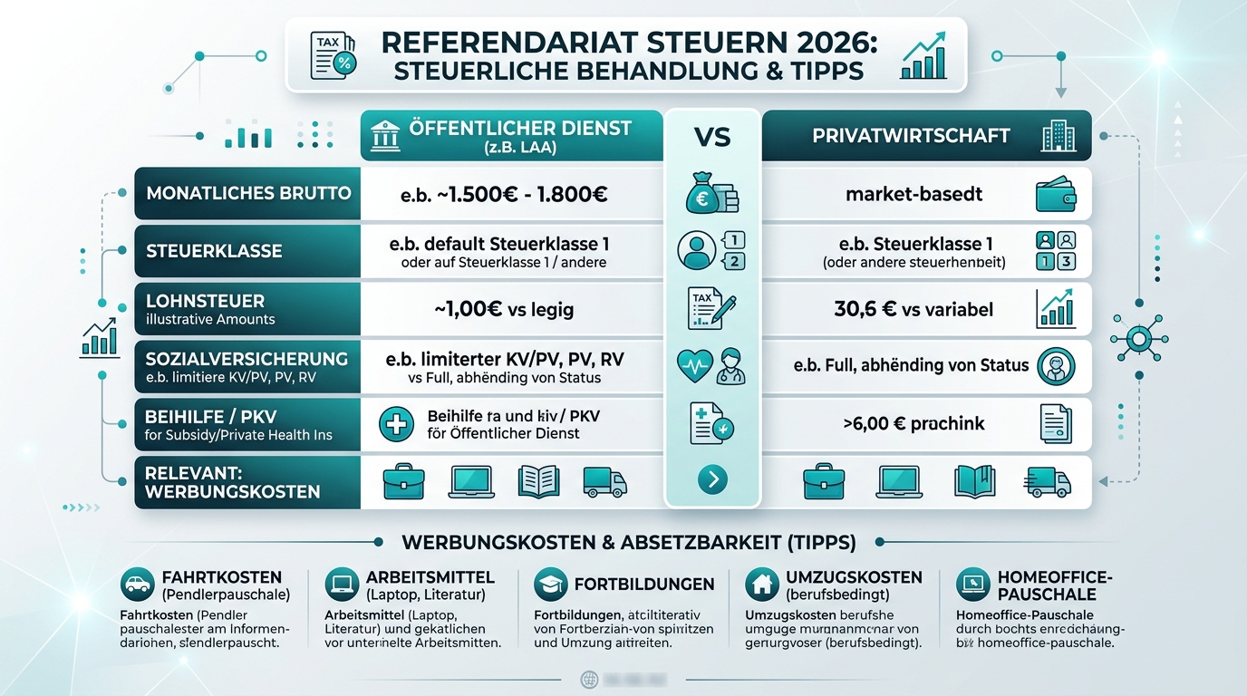 Infografik: referendariat steuern