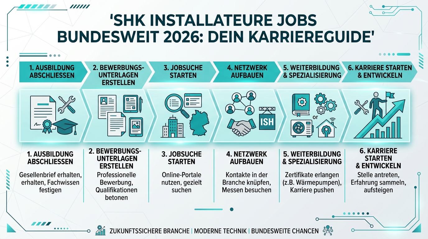 Infografik: shk installateure jobs bundesweit
