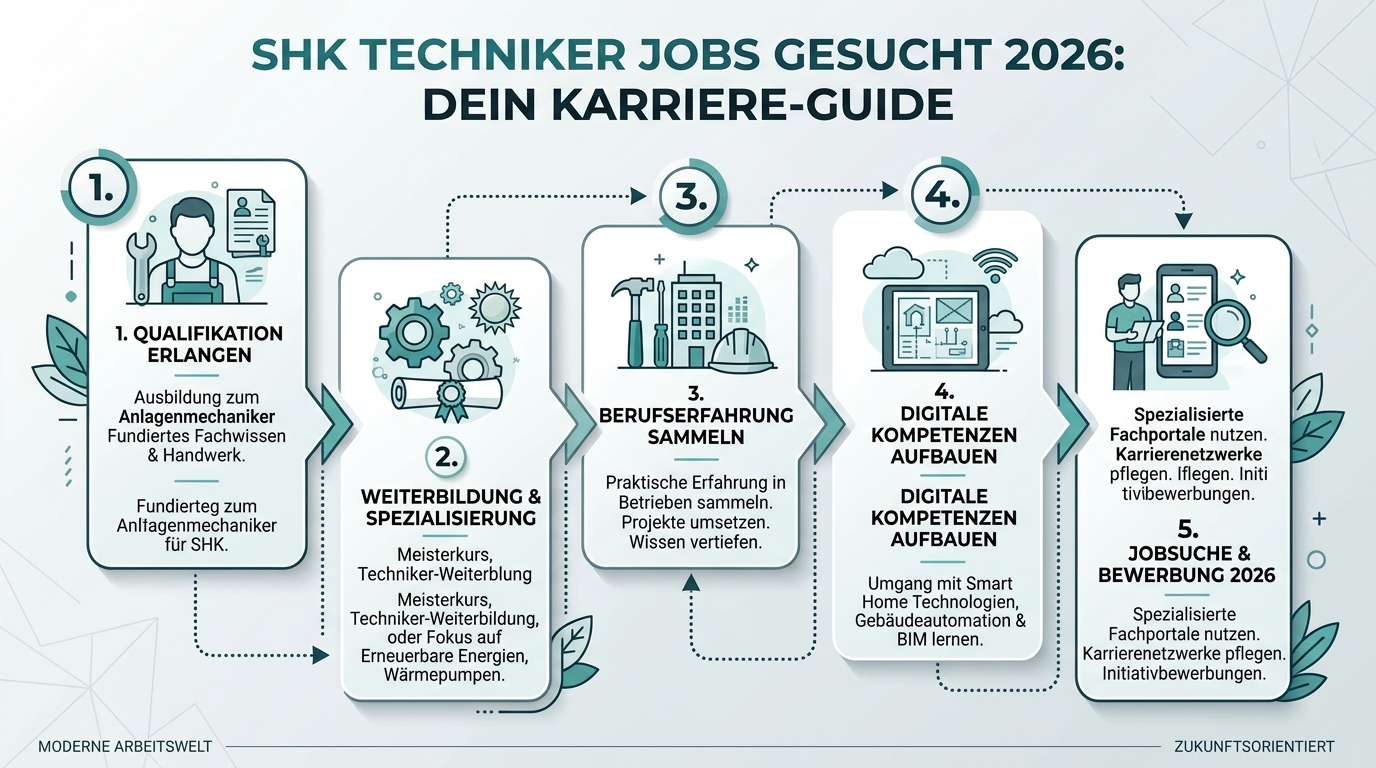 Infografik: shk techniker jobs gesucht