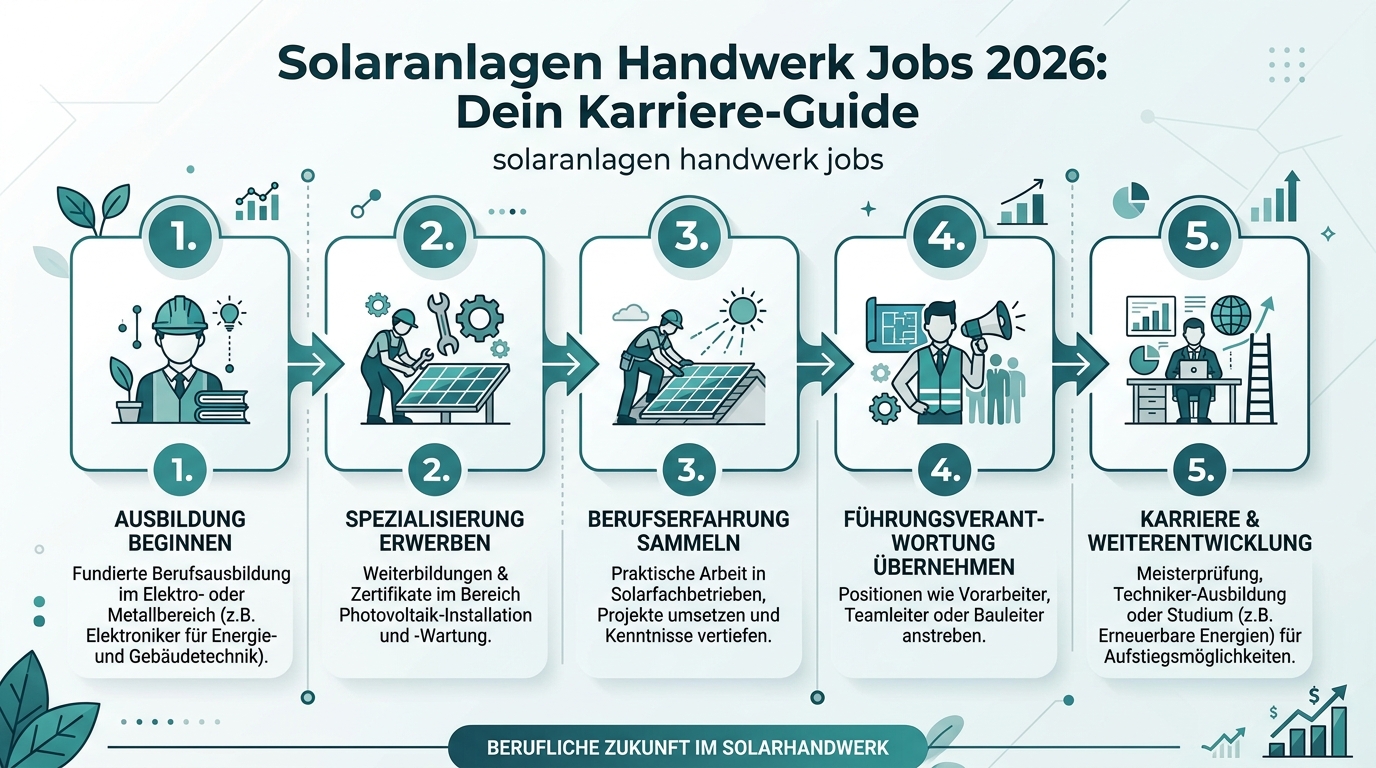 Infografik: solaranlagen handwerk jobs