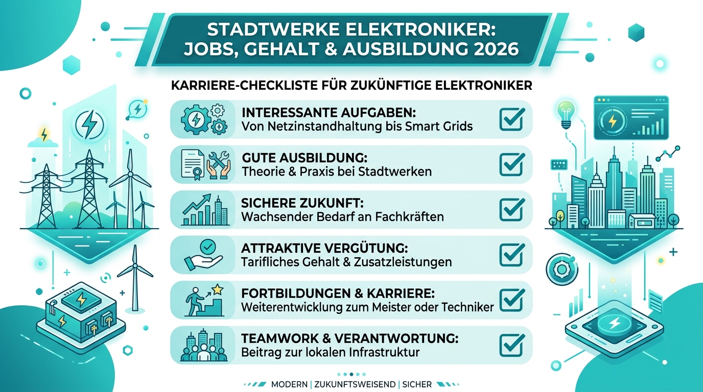 Infografik: stadtwerke elektroniker
