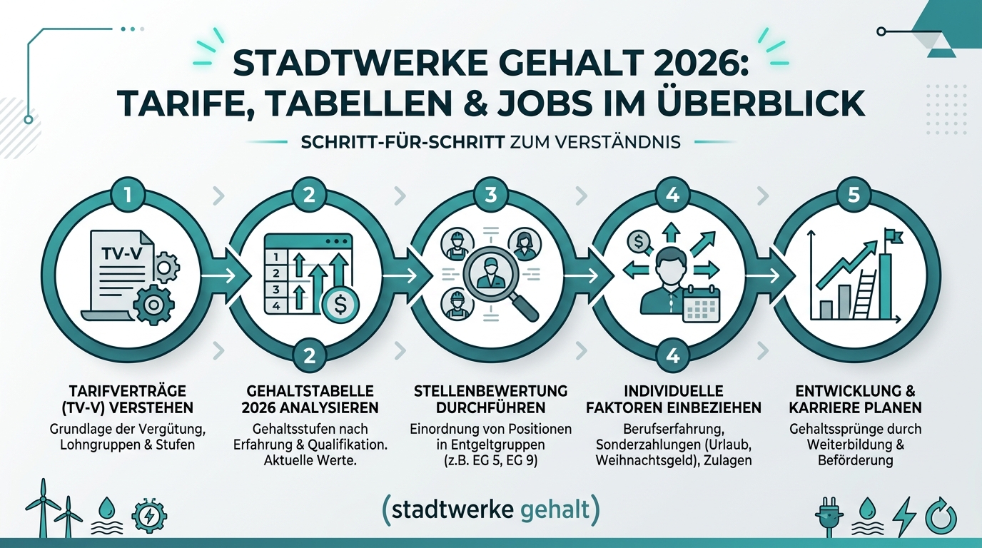 Infografik: stadtwerke gehalt