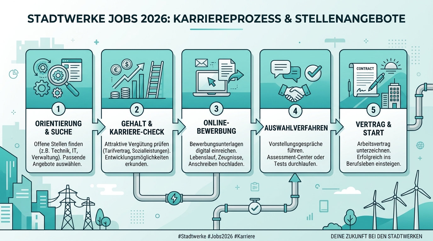 Infografik: stadtwerke jobs