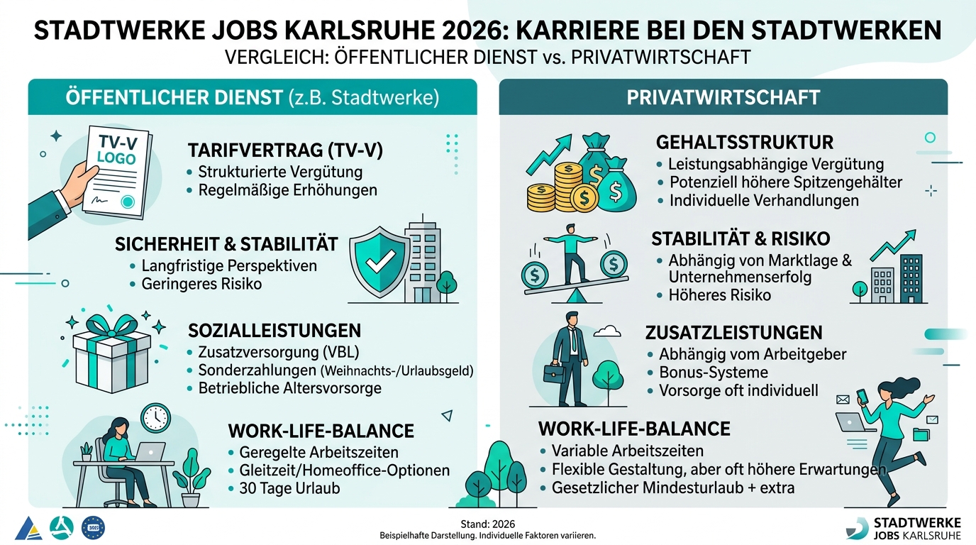 Infografik: stadtwerke jobs karlsruhe