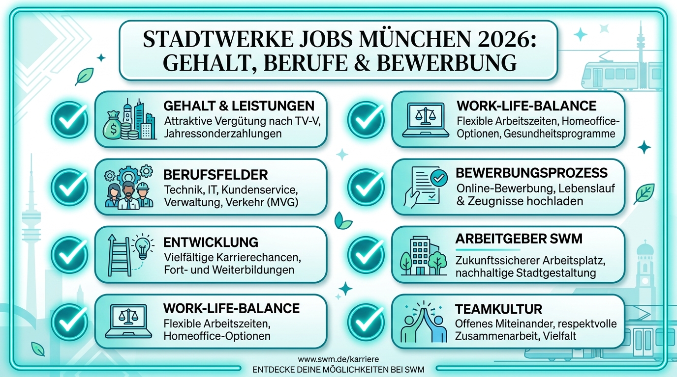 Infografik: stadtwerke jobs münchen