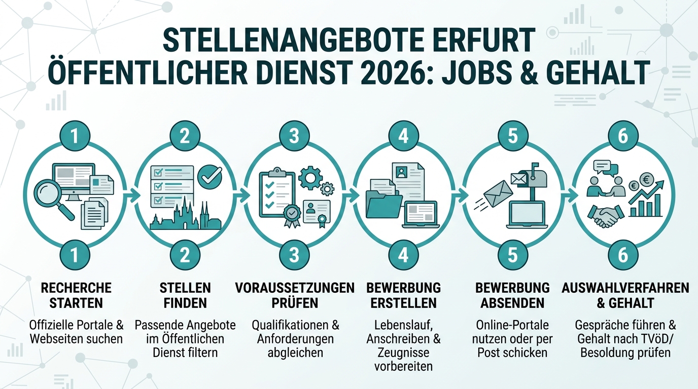 Infografik: stellenangebote erfurt öffentlicher dienst