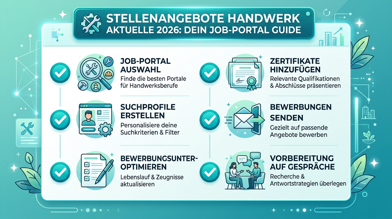 Infografik: stellenangebote handwerk aktuelle