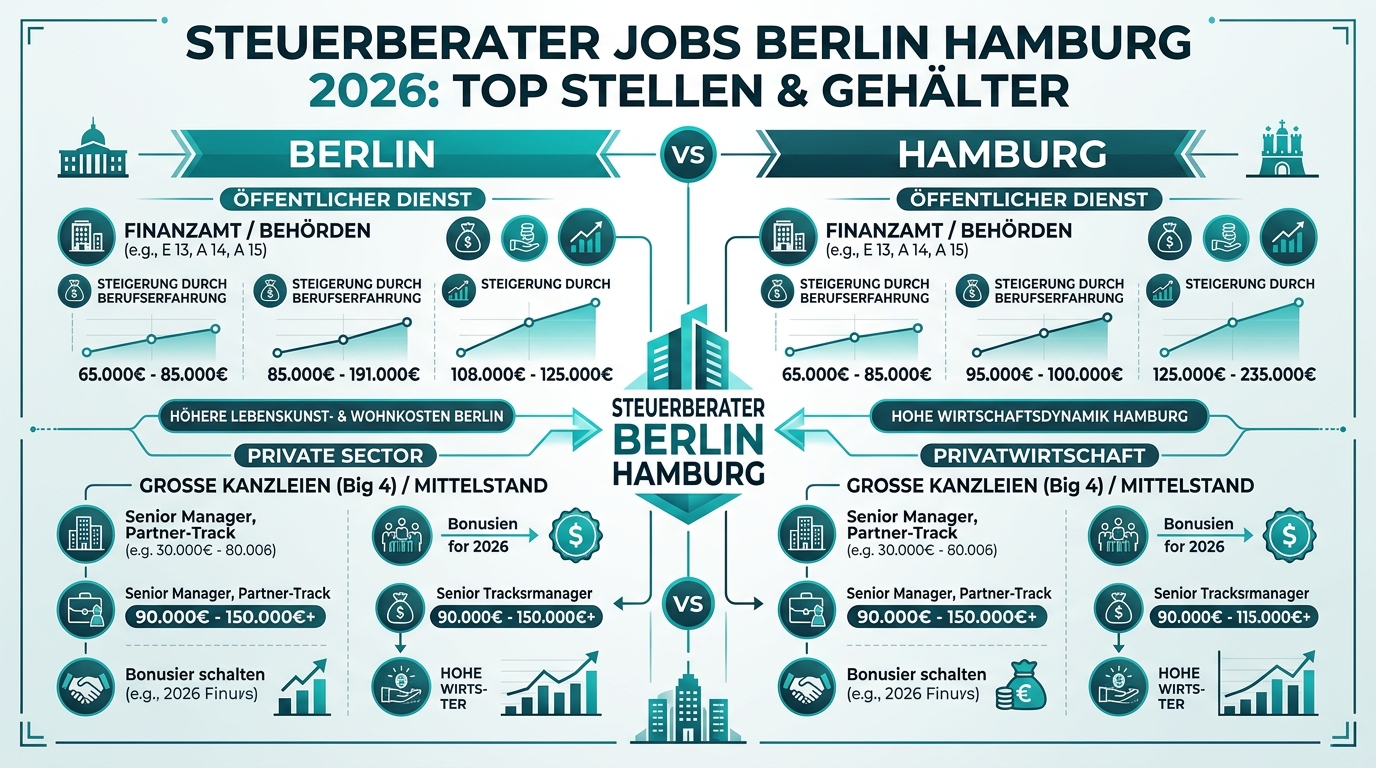 Infografik: steuerberater jobs berlin hamburg