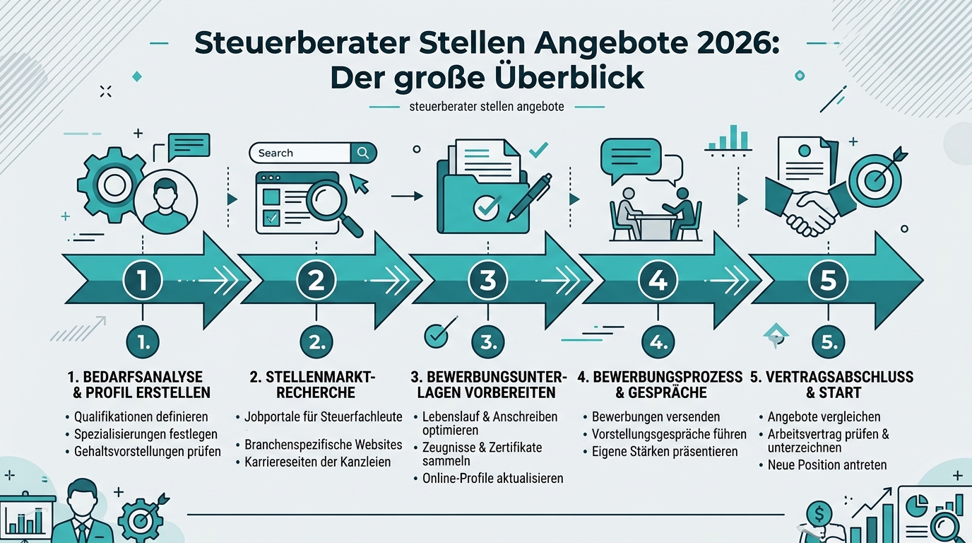 Infografik: steuerberater stellen angebote