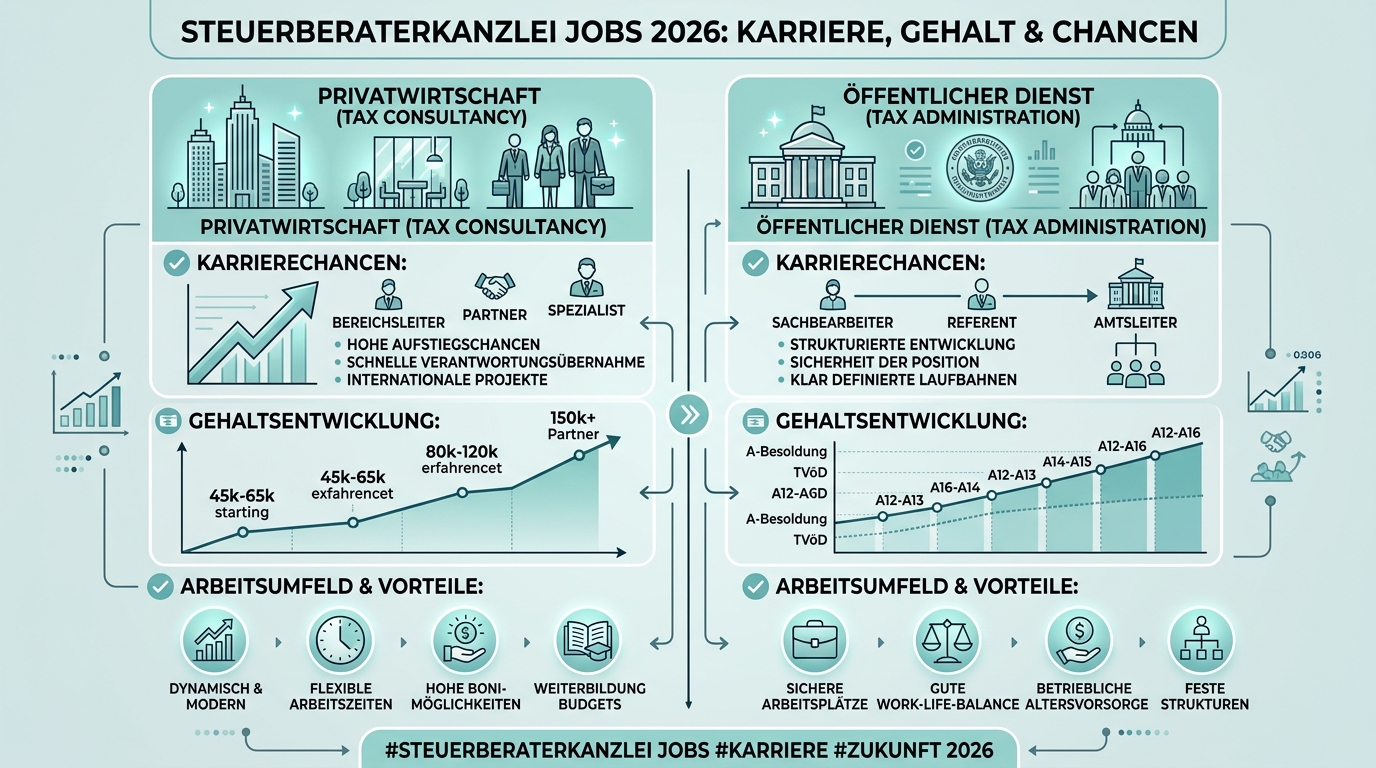 Infografik: steuerberaterkanzlei jobs