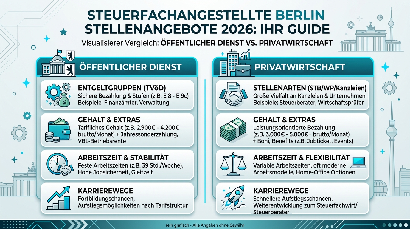 Infografik: steuerfachangestellte berlin stellenangebote