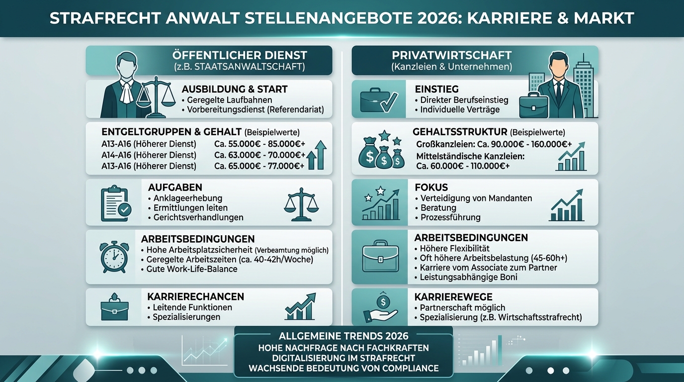 Infografik: strafrecht anwalt stellenangebote