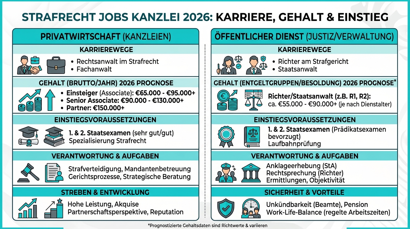 Infografik: strafrecht jobs kanzlei
