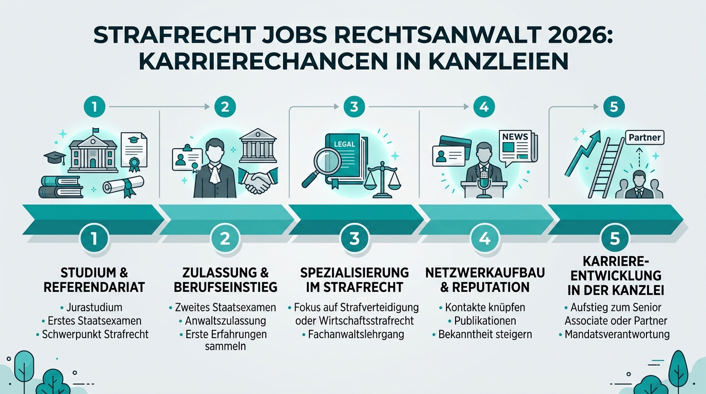 Infografik: strafrecht jobs rechtsanwalt