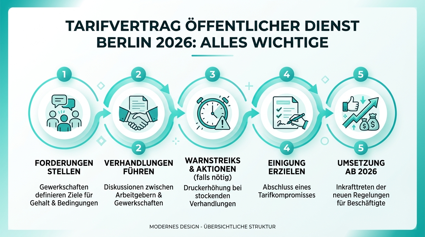 Infografik: tarifvertrag öffentlicher dienst berlin