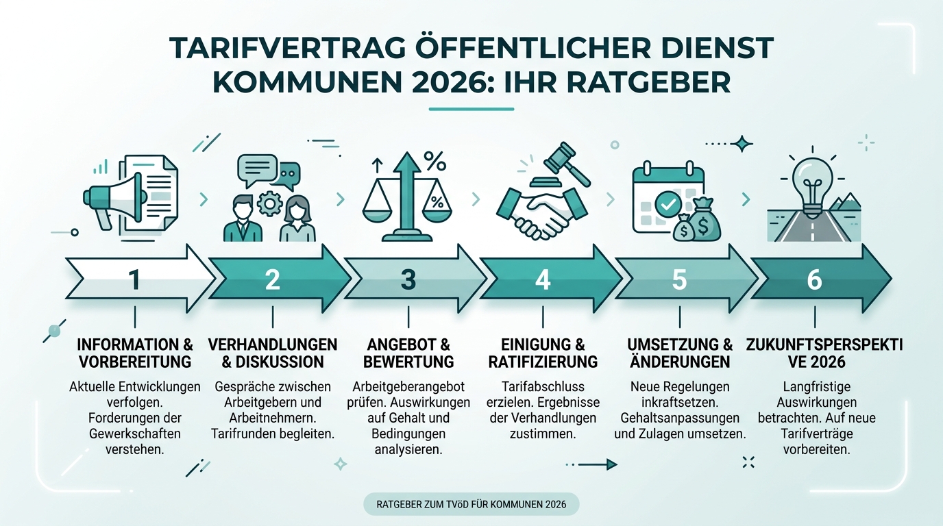 Infografik: tarifvertrag öffentlicher dienst kommunen