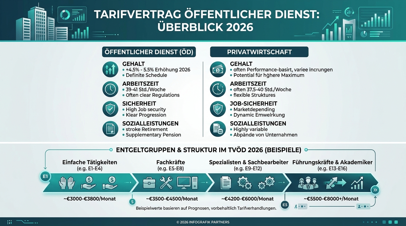 Infografik: tarifvertrag öffentlicher dienst überblick