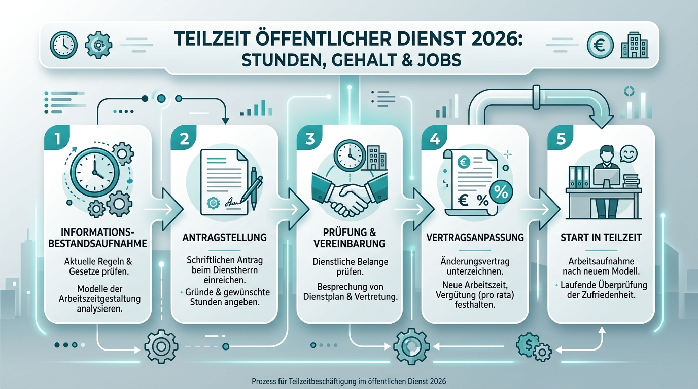 Infografik: teilzeit öffentlicher dienst